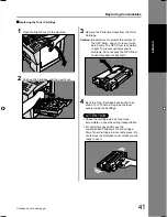 Preview for 41 page of Panasonic UF 8200 - Panafax - Multifunction Operating Instructions Manual