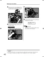 Preview for 42 page of Panasonic UF 8200 - Panafax - Multifunction Operating Instructions Manual