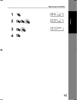 Preview for 43 page of Panasonic UF 8200 - Panafax - Multifunction Operating Instructions Manual