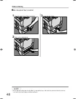 Preview for 48 page of Panasonic UF 8200 - Panafax - Multifunction Operating Instructions Manual