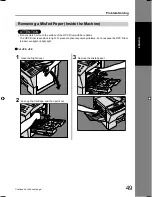 Preview for 49 page of Panasonic UF 8200 - Panafax - Multifunction Operating Instructions Manual