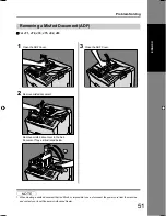 Preview for 51 page of Panasonic UF 8200 - Panafax - Multifunction Operating Instructions Manual