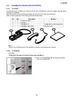 Предварительный просмотр 217 страницы Panasonic UF 8200 - Panafax - Multifunction Service Manual