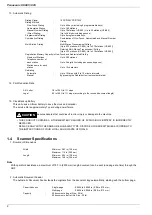 Preview for 9 page of Panasonic UF 885 - Panafax B/W Laser Service Manual