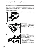 Предварительный просмотр 20 страницы Panasonic UF 890 - Panafax B/W Laser Operating Instructions Manual