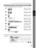 Предварительный просмотр 31 страницы Panasonic UF 890 - Panafax B/W Laser Operating Instructions Manual