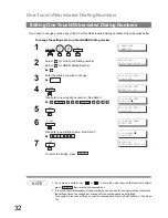 Предварительный просмотр 32 страницы Panasonic UF 890 - Panafax B/W Laser Operating Instructions Manual