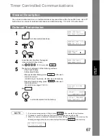 Предварительный просмотр 67 страницы Panasonic UF 890 - Panafax B/W Laser Operating Instructions Manual