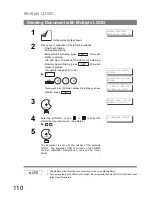 Предварительный просмотр 110 страницы Panasonic UF 890 - Panafax B/W Laser Operating Instructions Manual