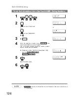 Предварительный просмотр 126 страницы Panasonic UF 890 - Panafax B/W Laser Operating Instructions Manual