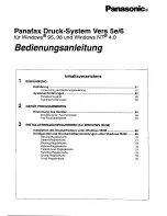 Preview for 61 page of Panasonic UF 890 - Panafax B/W Laser User Manual