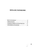 Preview for 18 page of Panasonic UF-V60 Operation Manual