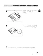 Preview for 24 page of Panasonic UF-V60 Operation Manual