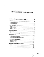 Preview for 26 page of Panasonic UF-V60 Operation Manual