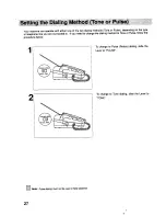 Preview for 27 page of Panasonic UF-V60 Operation Manual