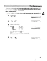 Preview for 30 page of Panasonic UF-V60 Operation Manual