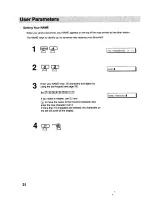 Preview for 31 page of Panasonic UF-V60 Operation Manual