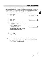 Preview for 32 page of Panasonic UF-V60 Operation Manual