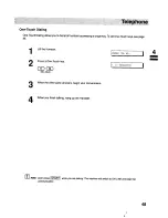 Preview for 48 page of Panasonic UF-V60 Operation Manual