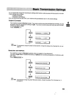 Preview for 54 page of Panasonic UF-V60 Operation Manual