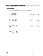 Preview for 55 page of Panasonic UF-V60 Operation Manual