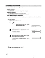 Preview for 57 page of Panasonic UF-V60 Operation Manual