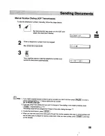 Preview for 58 page of Panasonic UF-V60 Operation Manual