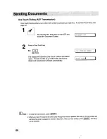 Preview for 59 page of Panasonic UF-V60 Operation Manual