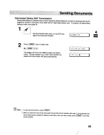 Preview for 60 page of Panasonic UF-V60 Operation Manual