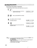 Preview for 63 page of Panasonic UF-V60 Operation Manual