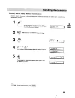 Preview for 66 page of Panasonic UF-V60 Operation Manual