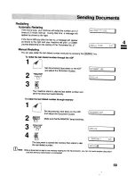 Preview for 68 page of Panasonic UF-V60 Operation Manual