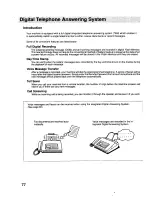 Preview for 77 page of Panasonic UF-V60 Operation Manual