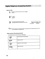 Preview for 83 page of Panasonic UF-V60 Operation Manual