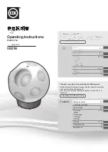 Preview for 1 page of Panasonic UG25A Operating Instructions Manual