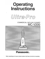 Panasonic Ultra-Pro MC-V200 Operating Instructions Manual предпросмотр