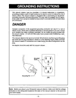 Предварительный просмотр 5 страницы Panasonic Ultra-Pro MC-V300 Operating Instructions Manual