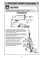 Предварительный просмотр 8 страницы Panasonic Ultra-Pro MC-V300 Operating Instructions Manual