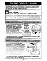 Предварительный просмотр 12 страницы Panasonic Ultra-Pro MC-V300 Operating Instructions Manual