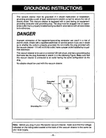 Предварительный просмотр 5 страницы Panasonic Ultra-Pro MC-V400 Operating Instructions Manual