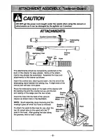 Предварительный просмотр 8 страницы Panasonic Ultra-Pro MC-V400 Operating Instructions Manual