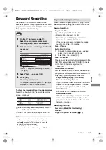 Preview for 21 page of Panasonic ULTRAHD DMR-UBC70 Operating Instructions Manual