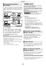 Preview for 20 page of Panasonic UltraHD DP-UB150 Operating Instructions Manual