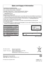 Preview for 38 page of Panasonic UltraHD DP-UB150 Operating Instructions Manual