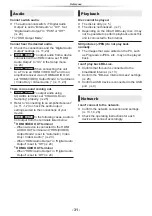 Предварительный просмотр 31 страницы Panasonic UltraHD DP-UB159 Operating Instructions Manual