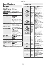 Предварительный просмотр 33 страницы Panasonic UltraHD DP-UB159 Operating Instructions Manual