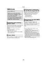 Preview for 20 page of Panasonic UltraHD DP-UB320 Operating Instructions Manual