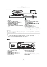 Preview for 9 page of Panasonic UltraHD DP-UB391 Operating Instructions Manual