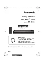 Preview for 1 page of Panasonic UltraHD DP-UB824 Operating Instructions Manual