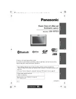 Preview for 1 page of Panasonic UN-W700 Basic Owner'S Manual